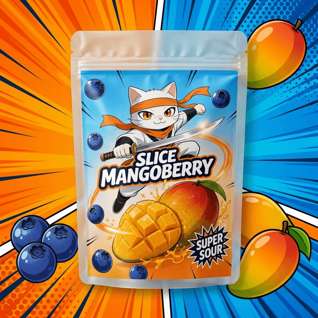 SLICE Sour Mango Berry pouch